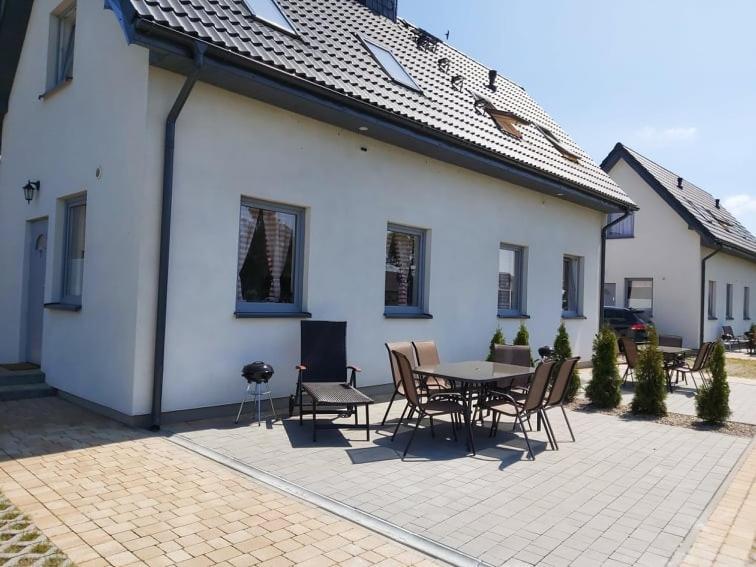 Domki Osada Kalinowa Leba Nowecin Sauna Extérieur photo