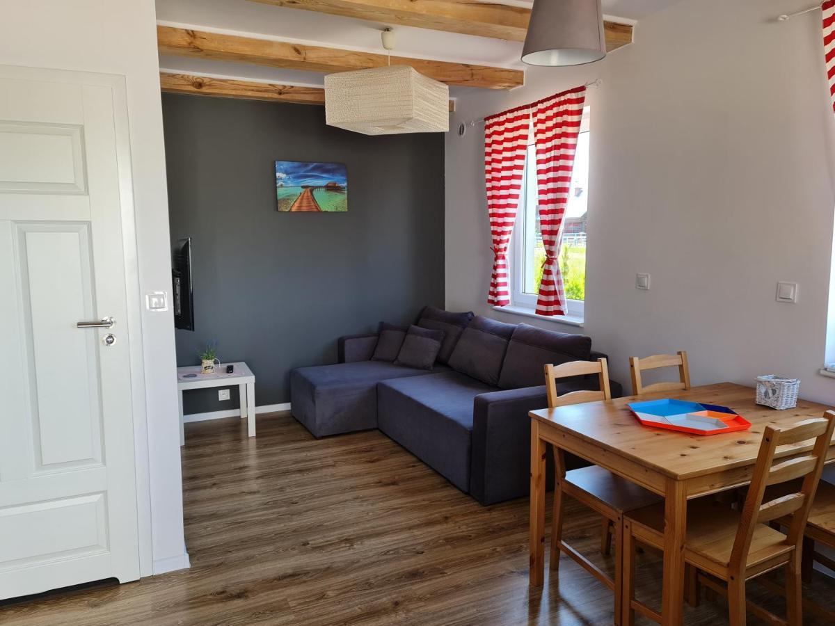 Domki Osada Kalinowa Leba Nowecin Sauna Extérieur photo