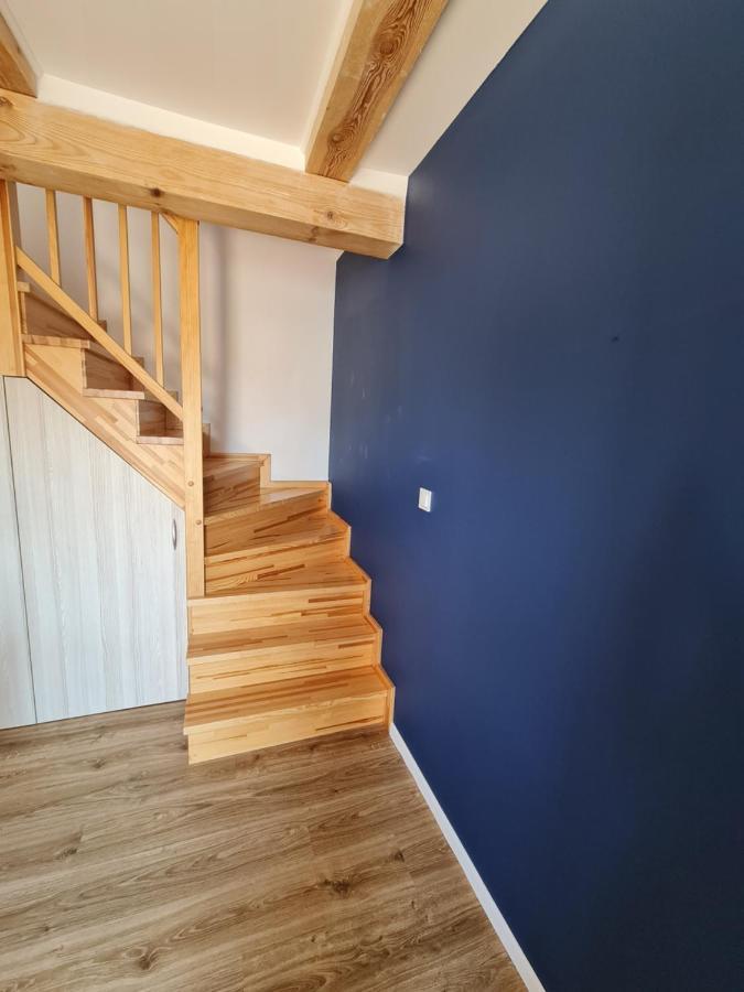 Domki Osada Kalinowa Leba Nowecin Sauna Extérieur photo