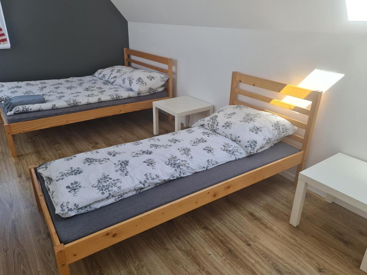 Domki Osada Kalinowa Leba Nowecin Sauna Extérieur photo