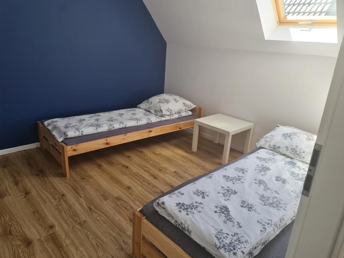 Domki Osada Kalinowa Leba Nowecin Sauna Extérieur photo