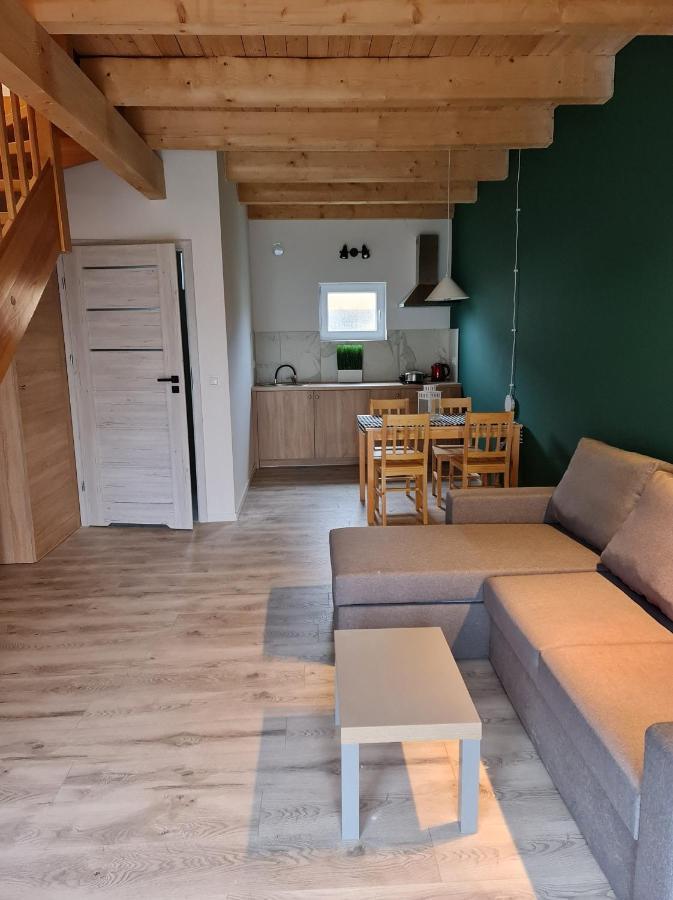 Domki Osada Kalinowa Leba Nowecin Sauna Extérieur photo