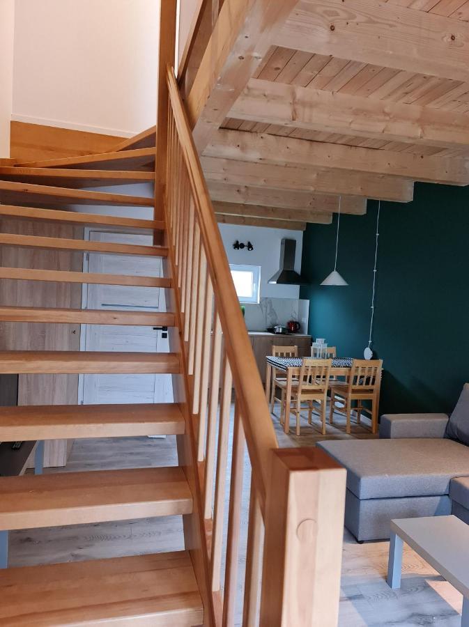 Domki Osada Kalinowa Leba Nowecin Sauna Extérieur photo