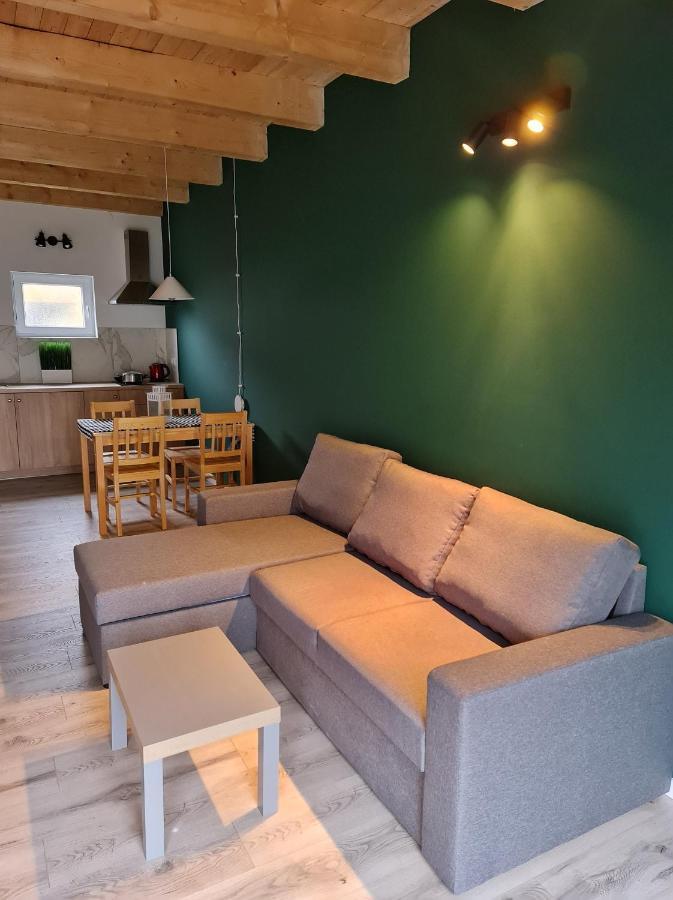 Domki Osada Kalinowa Leba Nowecin Sauna Extérieur photo